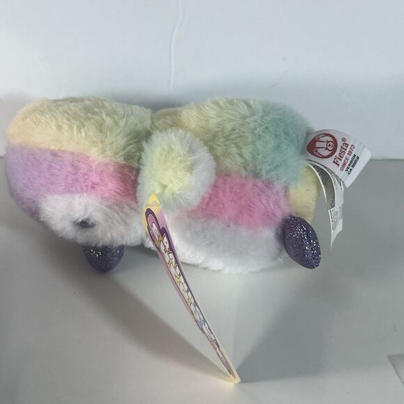 Pastel Rainbow Penguin Stuffed Animal Toy NWT - Picture 6 of 11